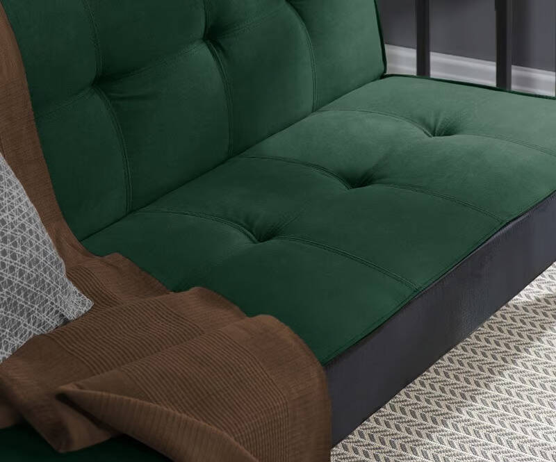 aurora sofa bed green close-up